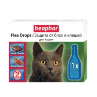 Беафар капли для кошек от блох(диазинон), 3пип/уп.