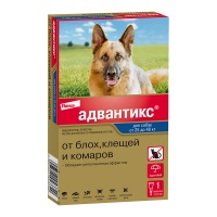 Адвантикс для собак более 25кг, пип 4мл (1 пип/уп)