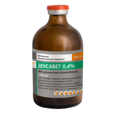 Дексавет раствор для инъекций 0,4%, 100 мл