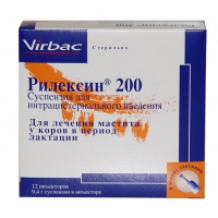 Рилексин 200 интрацистернальная суспензия, шприц 9,4 гр., уп. 12 шт.