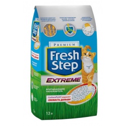 Fresh Step Extreme Впитывающий наполнитель для кошек тройной контроль запахов