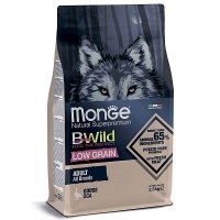 Monge Dog BWild LOW GRAIN низкозерновой корм из мяса гуся для взрослых собак всех пород