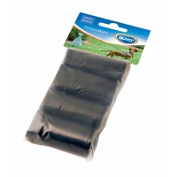 DUVO+ Пакеты для уборки за собаками, черные, 4х20шт
