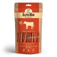 AlpenHof Лакомство Колбаски баварские из телятины для собак 50г