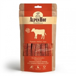 AlpenHof Лакомство Нарезка из филе теленка для средля круп собак 80г