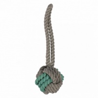 DUVO+ Мяч комбинированный с ручкой для собак "Freshmint Dental Tug Ball"