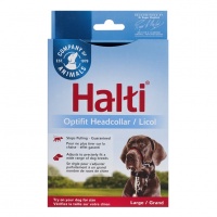 COA Недоуздок для собак "HALTI Optifit Headcollar", черный