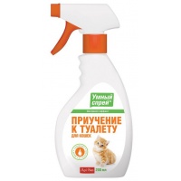 Apicenna Умный спрей Приучение к туалету для кошек