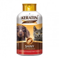 Keratin Komplex Shiny Шамнунь для короткой шерсти (Экопром), 400 мл