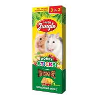 Happy Jungle Палочки для мелких грызунов микс 3 вкуса 3 шт