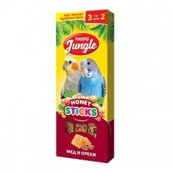 Happy Jungle Палочки для птиц мед и орехи 3 шт