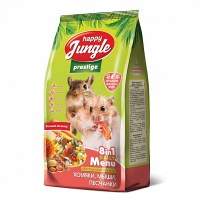 Happy Jungle Престиж Корм для хомяков, мышей, песчанок 500г, J405