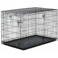 M-Pets Клетка для домашних животных, две двери, черная