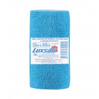 LUXAN Бинт самофиксирующийся с горькой пропиткой (Люксан), 10х450 ГОЛУБОЙ