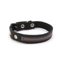Ошейник кож. N30 в 2 кожи укр (55 см) PerseiLine