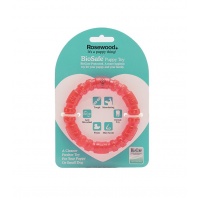 ROSEWOOD BioSafe Игрушка кольцо, розовый для собак 9см