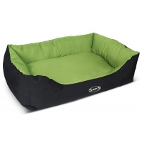 SCRUFFS Лежак водонепроницаемый "Expedition Box Bed" зеленый