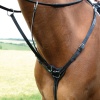SHIRES SALISBURY Мартингал с подперсьем "Three Points", черный
