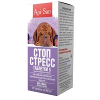 Стоп-стресс для собак крупных пород (от 30 кг), уп. 20 таб.