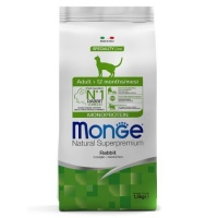 Monge Cat Monoprotein Adult Rabbit корм для взрослых кошек с кроликом 1,5 кг