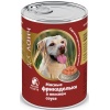 Dog Lunchконсервы для собак Мясные фрикадельки в нежном соусе Мясное ассорти