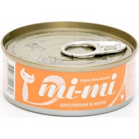 MI-MI консервы для кошек и котят с цыпленком