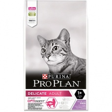Pro Plan сухой корм для кошек с чувствительным пищеварением, индейка