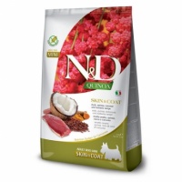 Farmina N&D QUINOA беззерновой сухой корм для взрослых собак mini утка с киноа