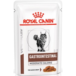 Royal Canin Gastro Intestinal Moderate Calorie пауч для кошек при нарушении пищеварения