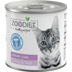 ZOODIET Urinary Care Turkey&Veal консервы для кошек для здоровья мочевыводящих путей