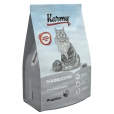 Karmy Maine Coon сухой корм для кошек породы Мейн-кун с индейкой